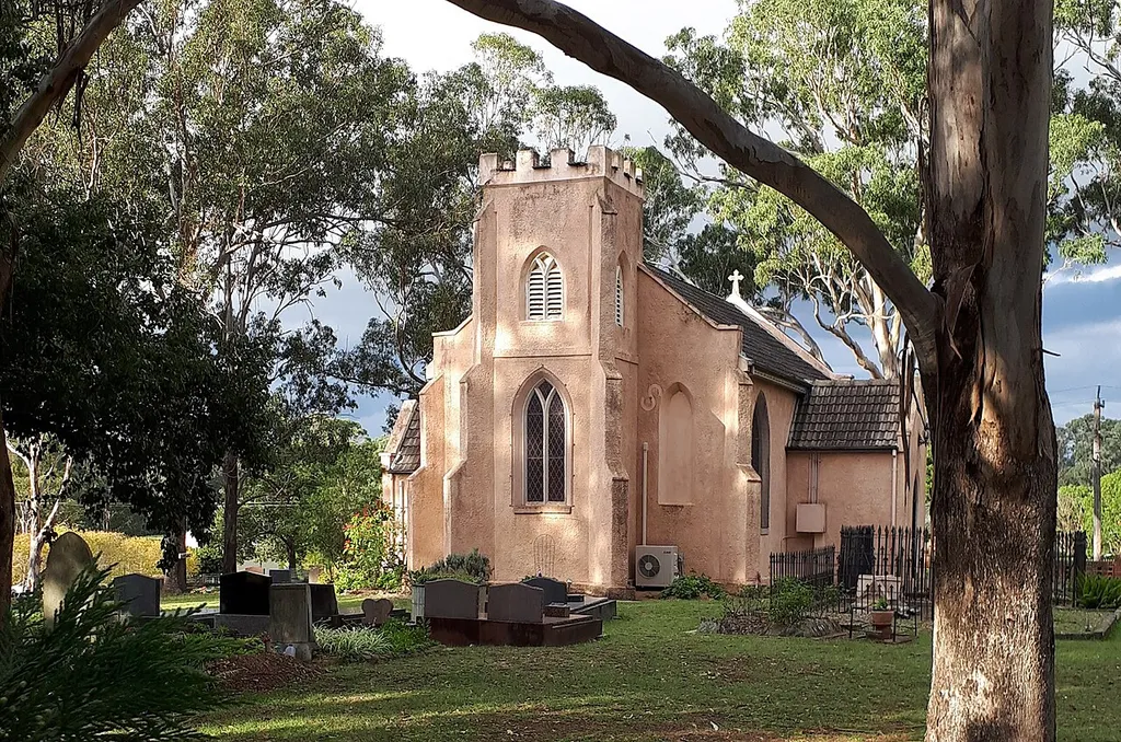 Denham Court Anglican Church - image of heritage chapel.