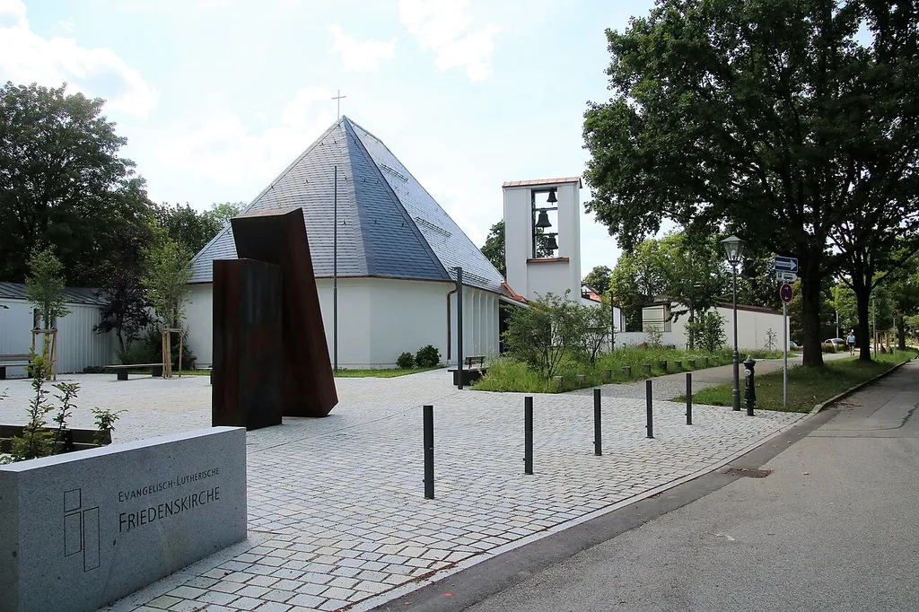 Evangelische Kirche in Burghausen (Bayern)