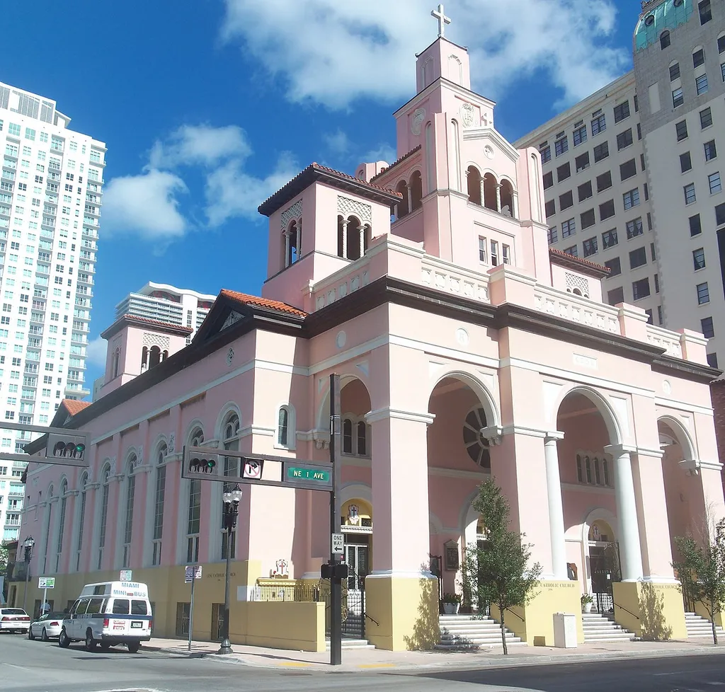 Miami, Florida: Downtown Miami Historic District: Gesu Church