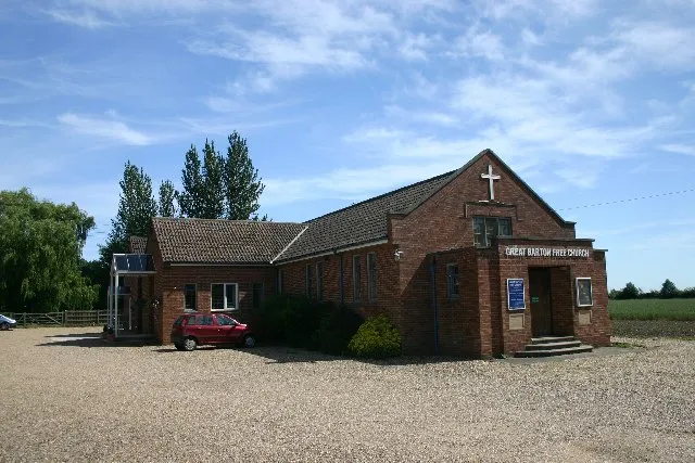Great Barton Free Church, a former primary school at Conyers Green, Suffolk