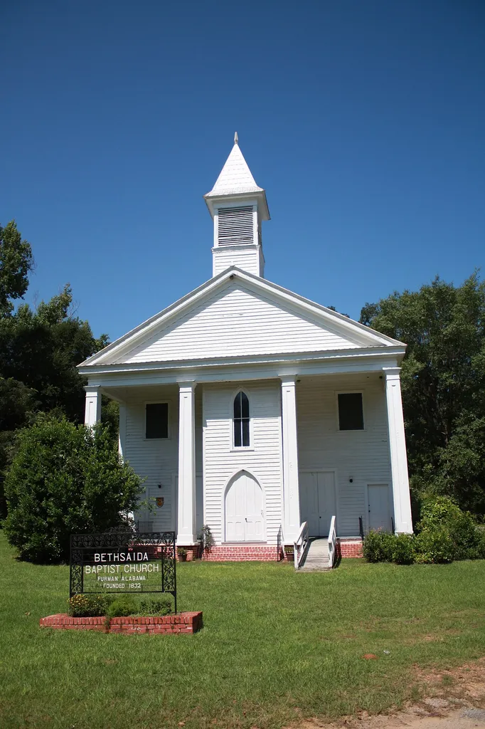Bethsaida Baptist Church in Furman, Wilcox County, Alabama.