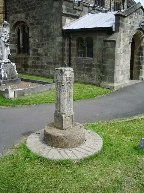 Sundial in St Helen's parish churchyard, Waddington, Lancashire