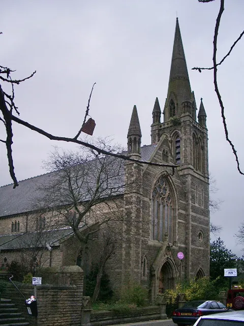 Cannon Street Baptist Church, Accrington, Lancashire, seen from the west