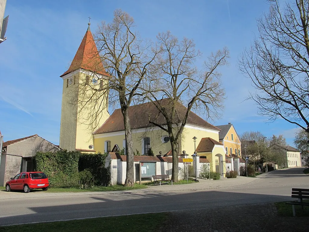 Bavaria, Pollenfeld, Wachenzell, Baroque Church