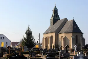 Kreuzkirche and wall
