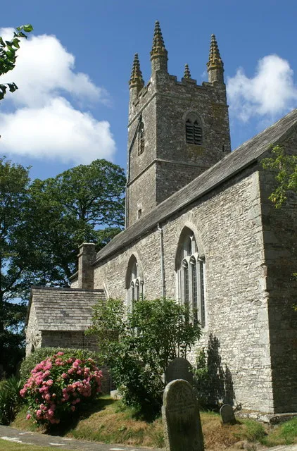 St Swithin's Church, Launcells. Tucked away off the main road from Holsworthy to Stratton and Bude is this church without a village, at Launcells Barton.
