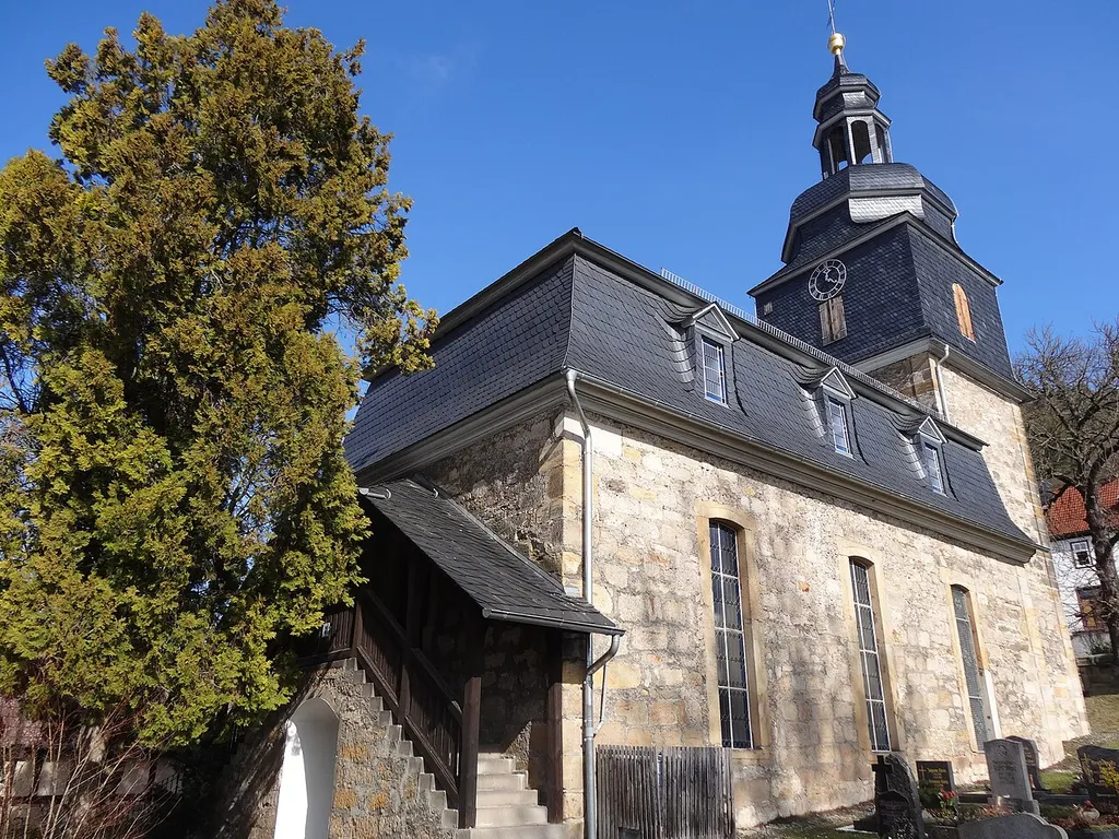 Church in Thälendorf, Thuringia, Germany