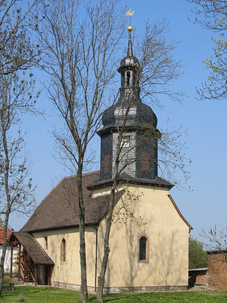 Die Kirche von Seena (Sachsen-Anhalt).