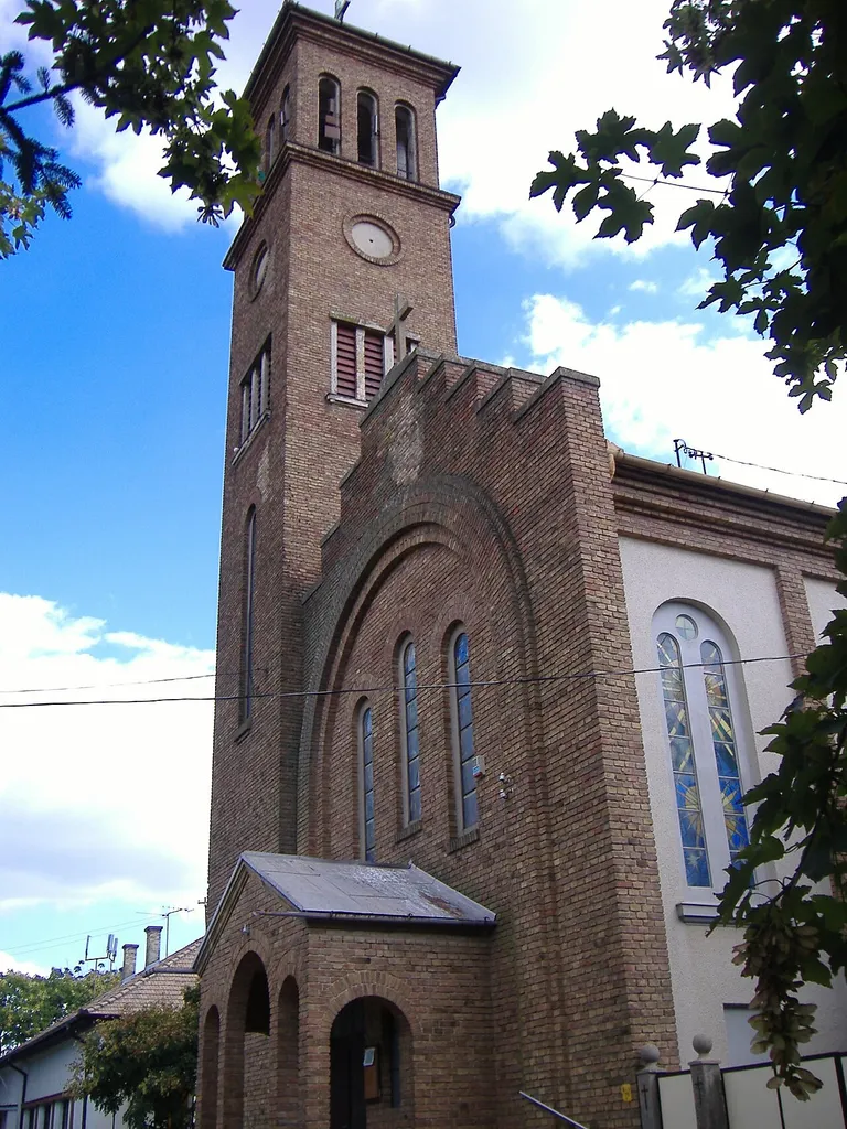 Roman catholic church in Magyarcsanád, village near Makó, Hungary. It was built in 1939 in neoroman style.