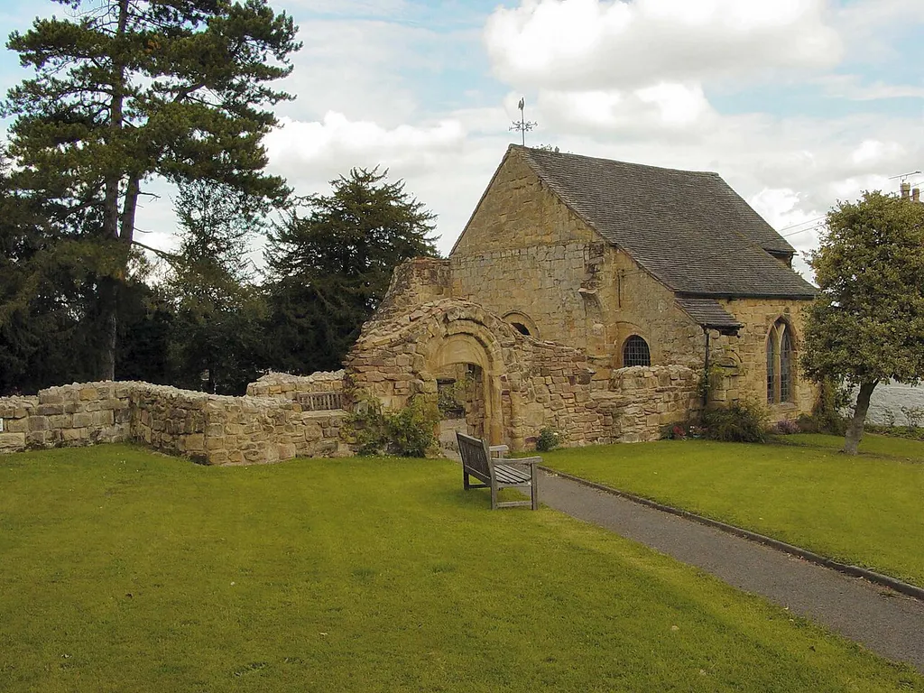 St Michael's Church in the village of Abberley.