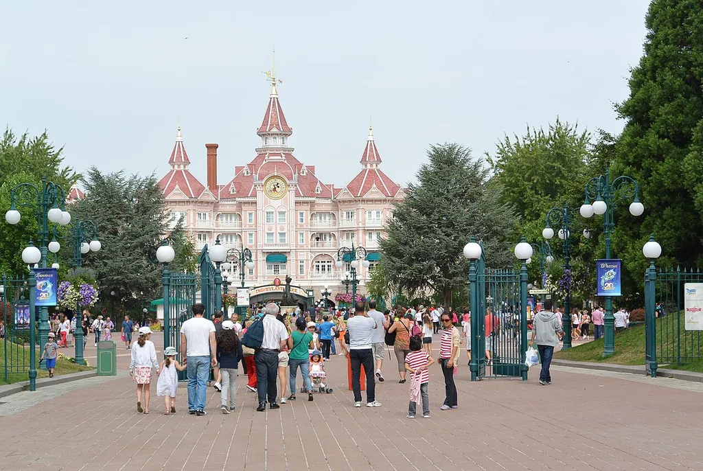Disneyland Park Paris, Marne-la-Vallée, France.