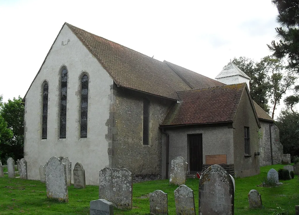 St Mary the Virgin Church, Barnham, Arun District, West Sussex, England. The ancient parish church of Barnham. Listed at Grade I by English Heritage (NHLE Code 1027690)