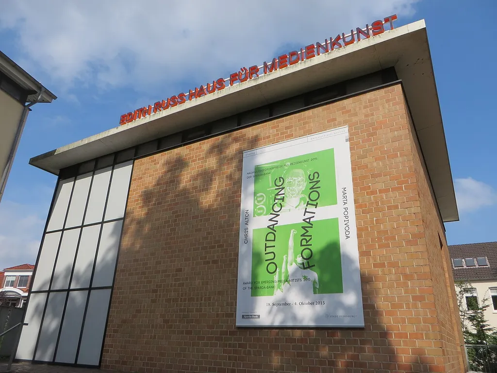 The Edith-Russ-Haus building, a new media gallery in Oldenburg, Germany.