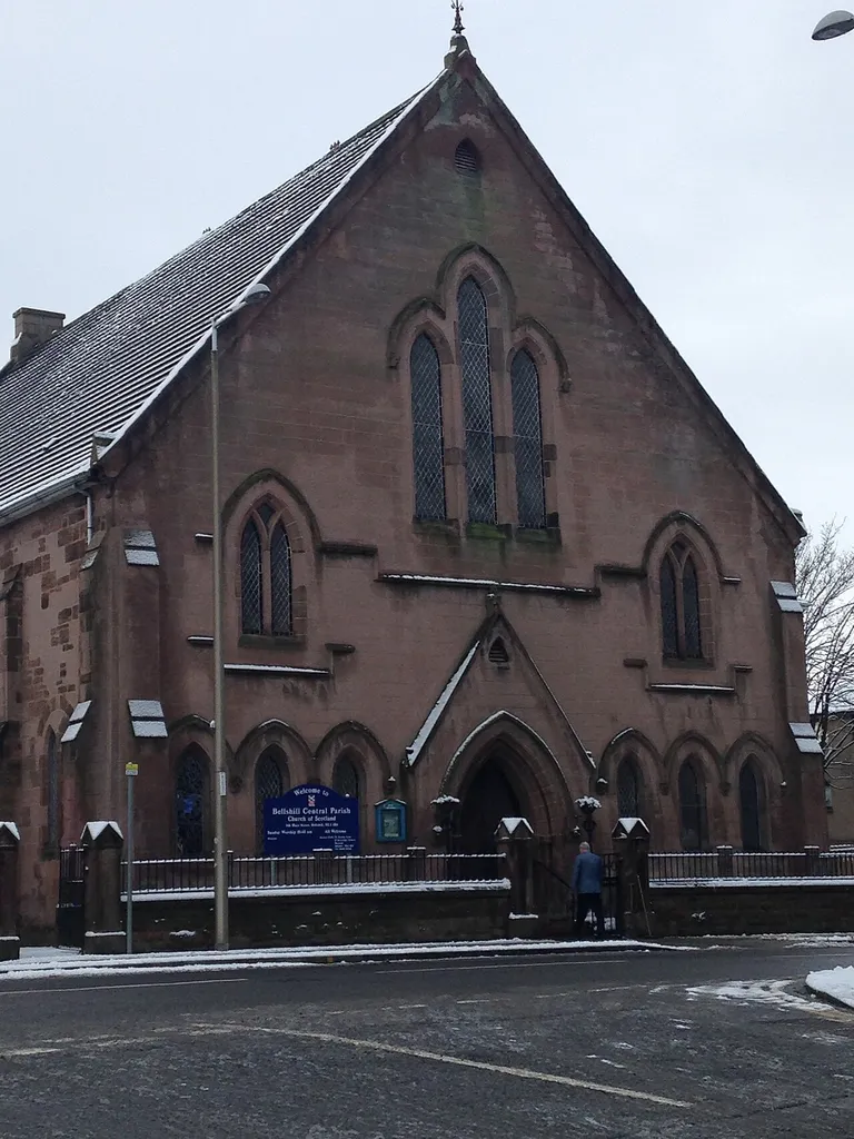 Bellshill Central Parish Church, taken January 2016