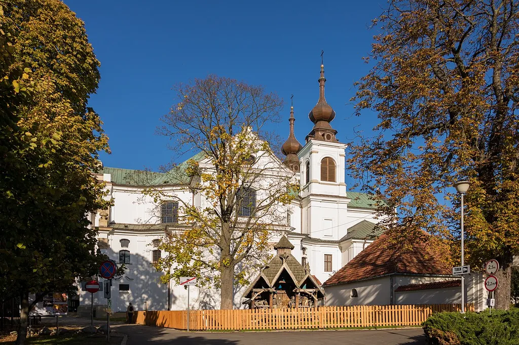 Camaldolese Church (Zespół klasztorny Kamedułów na Bielanach) in Warsaw, Poland, in Bielański Forest