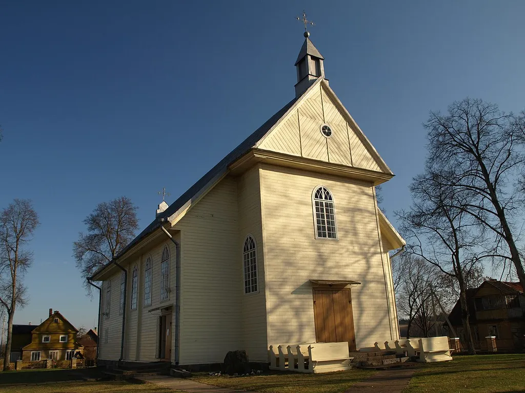 Semeliškės church, Elektrėnai district, Lithuania