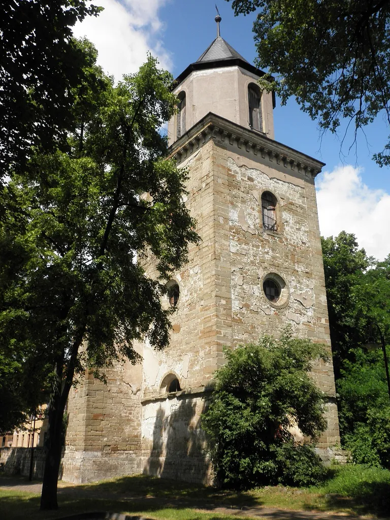 Tower of the Church in Kleinrudestedt (Thuringia) in 2010