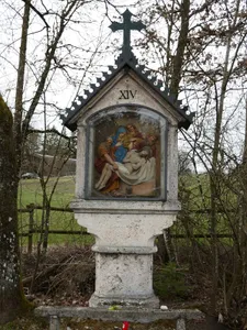 Kreuzwegstation Burg in Wielenbach