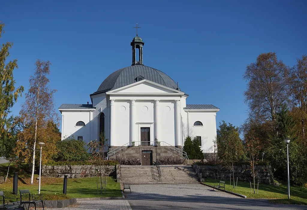 This is a photo of a monument in Finland identified by the ID 'Q30560327' (Q30560327) - RKY: 1067
