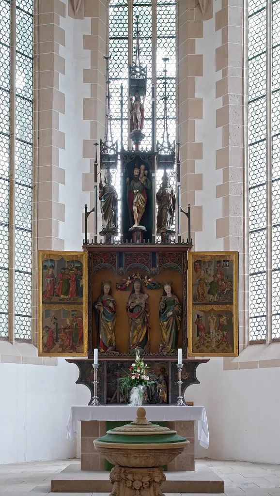 Detail des Altar der Schloßkirche Chemnitz mehr Infos: http://schloss.kirche-chemnitz.info/sk12.htm