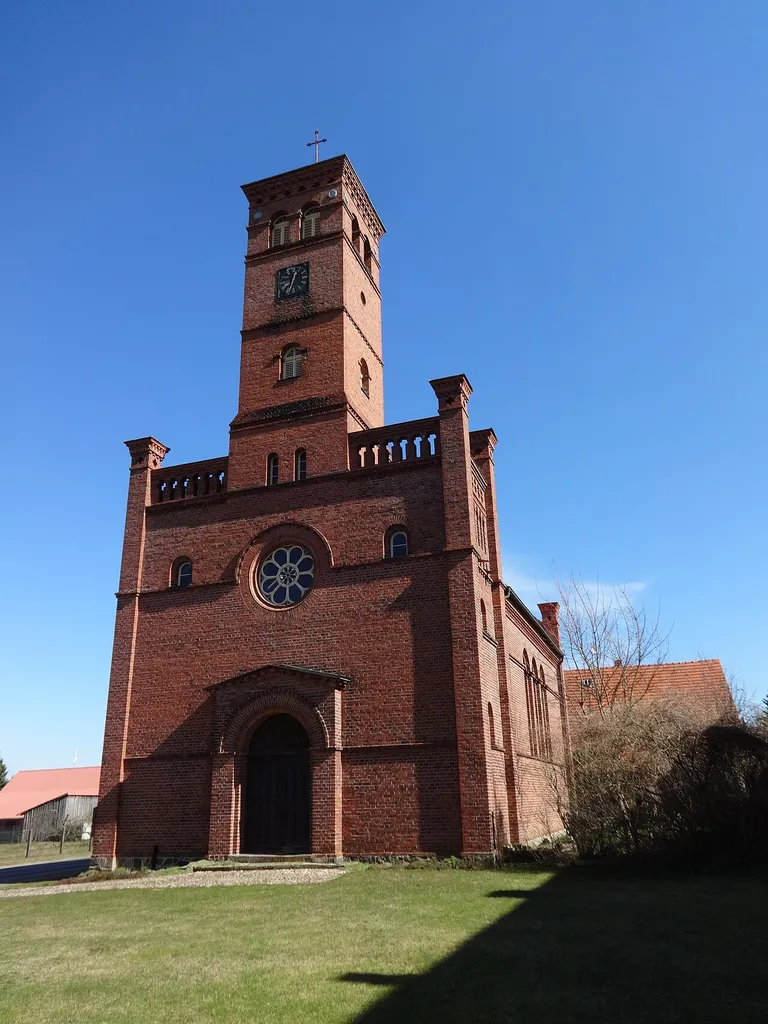 Die Dorfkirche in Christdorf (Wittstock/Dosse) entstand in den Jahren 1835 bis 1837 unter der Leitung von Friedrich August Stüler. In seinem Innern befindet sich eine vollständig erhaltene Ausstattung aus der Bauzeit.