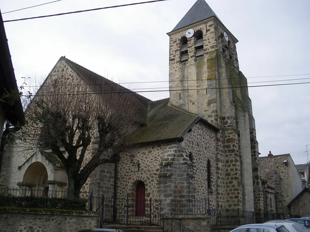 Church in Saclay, Essonne, France.