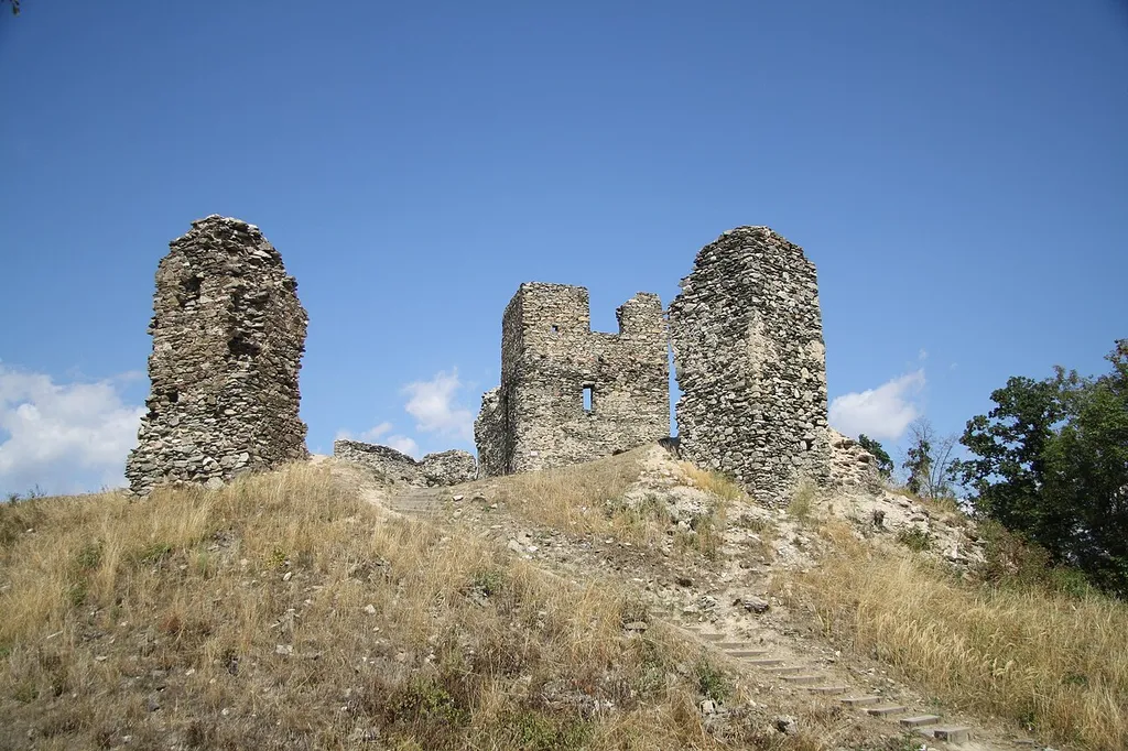 Castle Brníčko in Brníčko, Šumperk District.