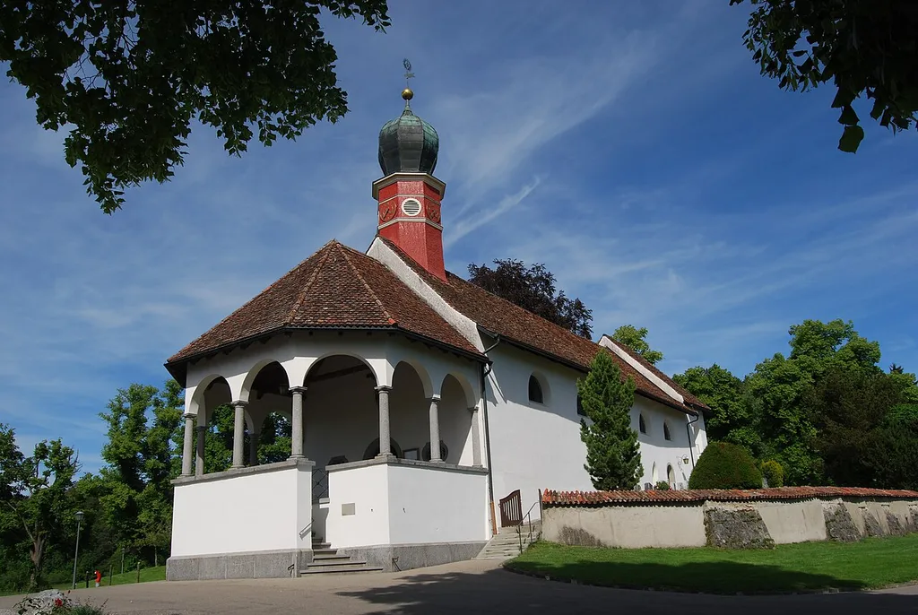 Pillgrimage Church Maria Dreibrunnen, municipality of Bronschhofen, canton of St. Gallen, Switzerland