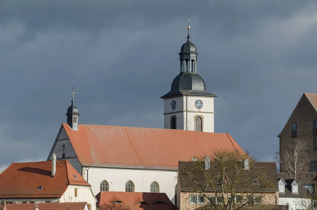 Arnstein, Katholische Pfarrkirche St. Nikolaus, Exterior