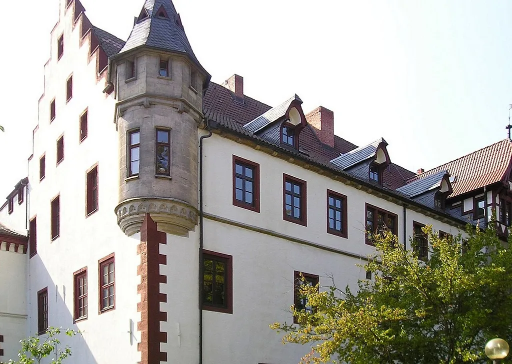 Castle Schloss Elisabethenburg in Meiningen, Germany, the „Bibrasbau“.