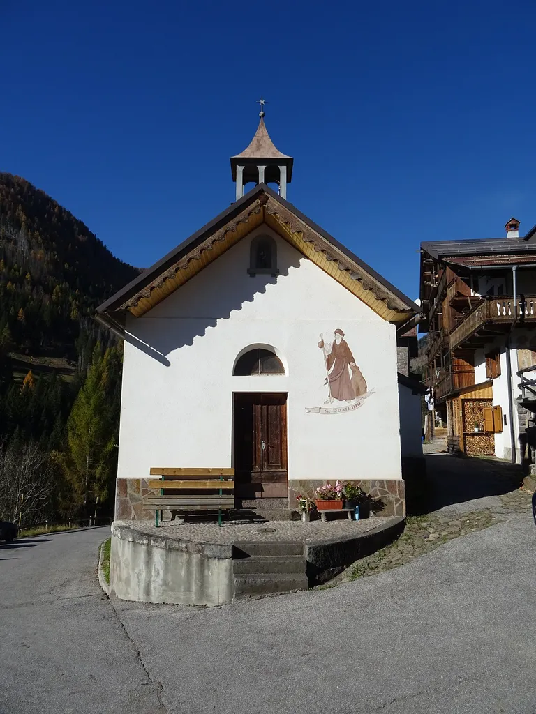 Ganz (Falcade, Veneto, Italy), Saint Romedius church