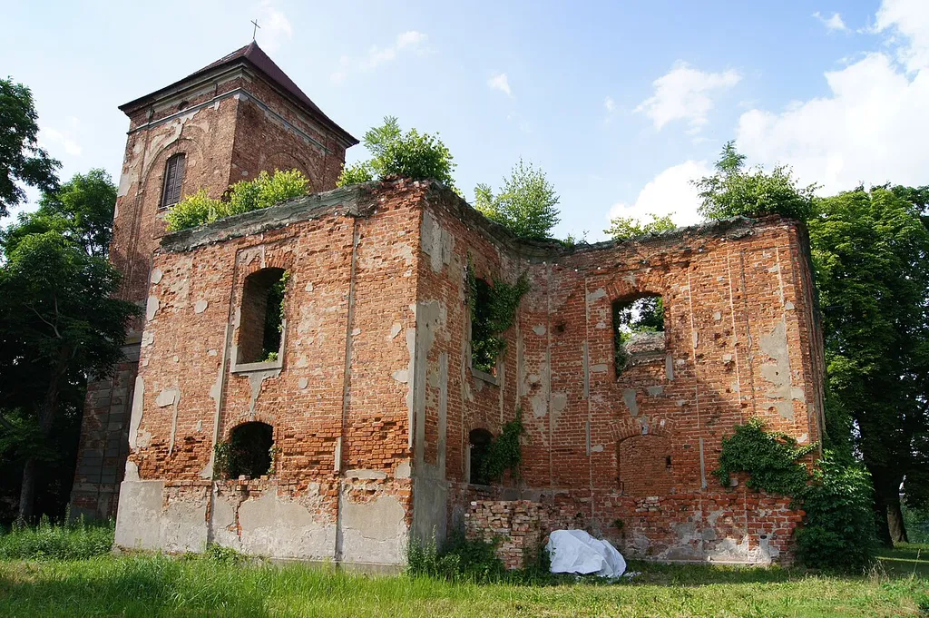 Village church in Lossow, Frankfurt (Oder), Brandenburg, Germany