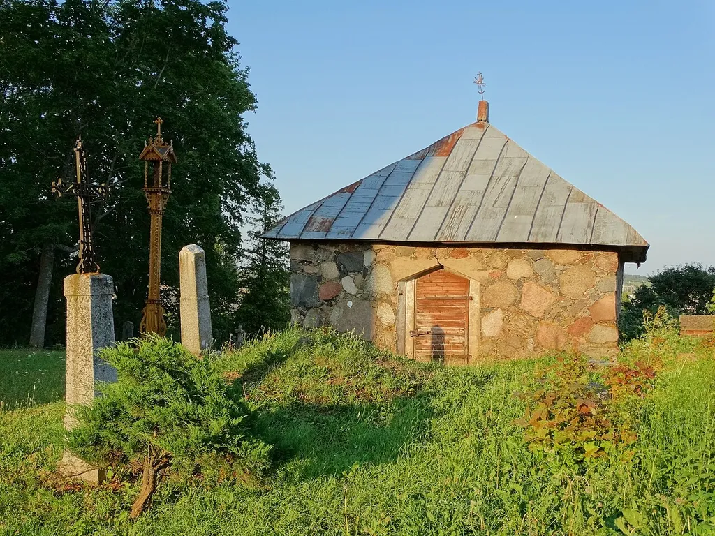 Chapel in Kamajai, Rokiškis district, Lithuania