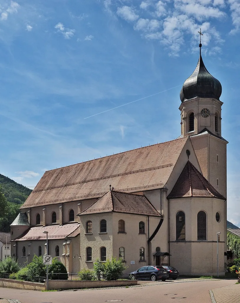 Roman-Catholic St Martinus Church in Nenningen, Lauterstein, Germany
