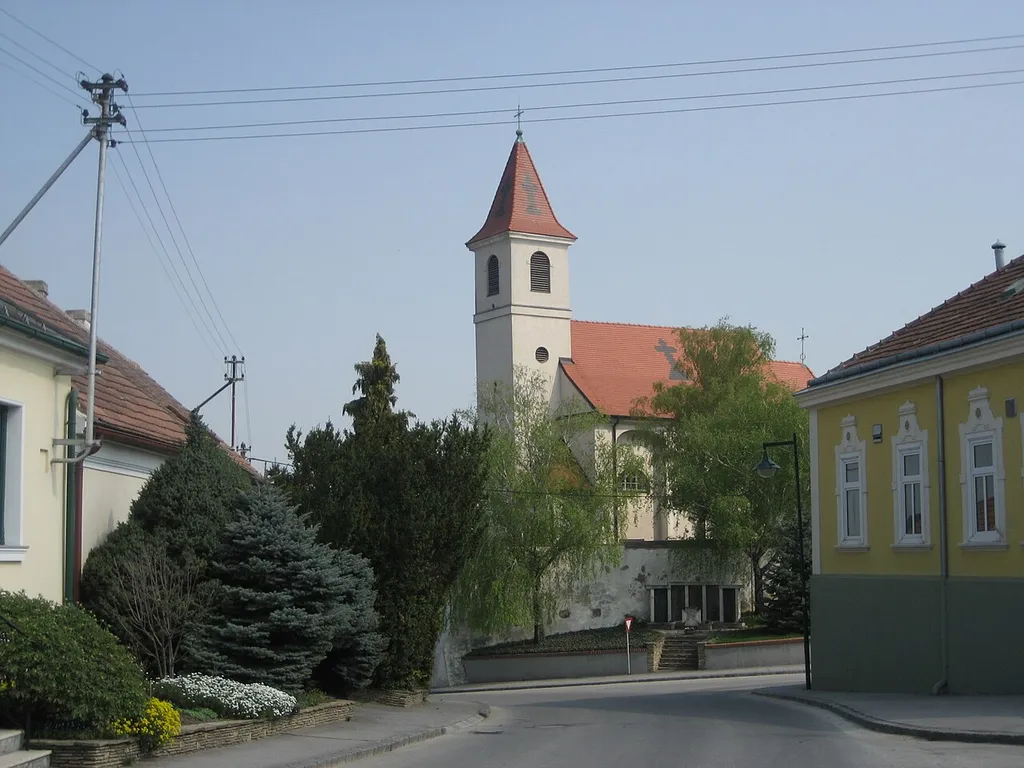Church in Niederabsdorf, Lower Austria
