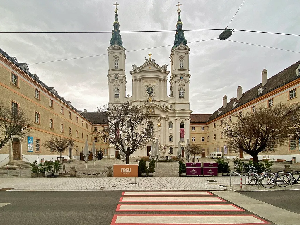 Anlage Piaristenkirche, -kloster und -gymnasium