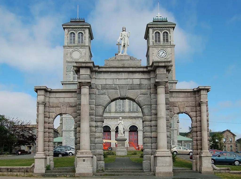 Basilica Cathedral of St. John the Baptist Entrance Archway