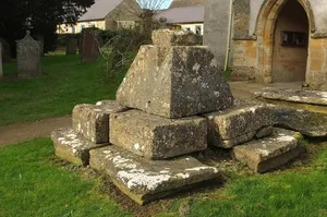 Churchyard Cross And 2 Tombs Approximately 8 Metres South Pf South Aisle Of Church Of St Andrew
