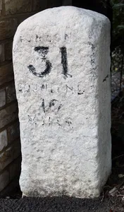 Milestone On North Verge In Front Of Rockhaven And Approximately 30 Metres West Of Church Road