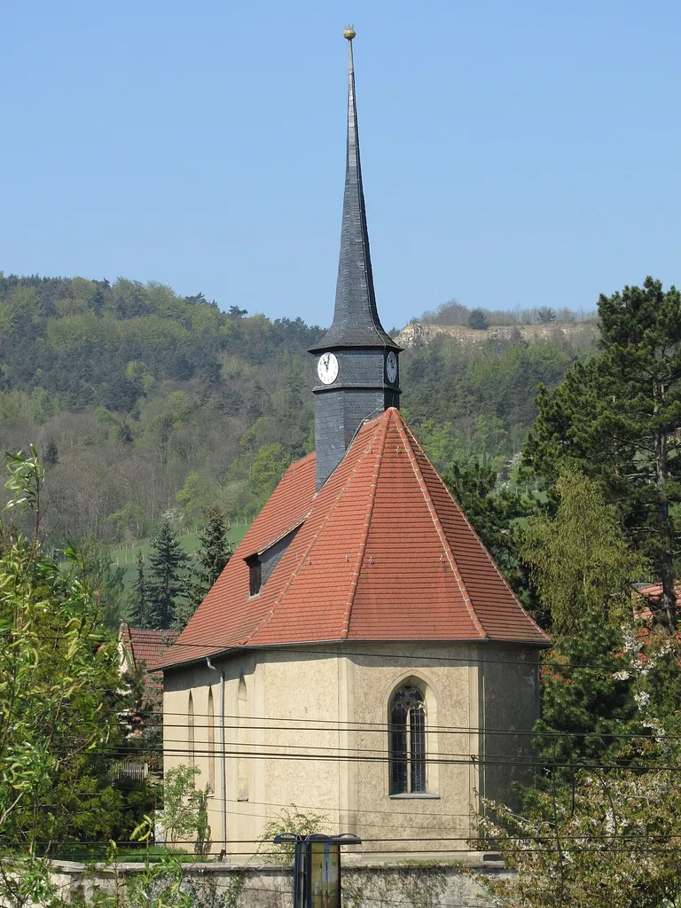 Die Kirche von Jena-Göschwitz (Thüringen).