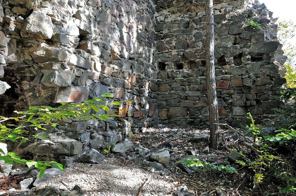 Ruins of castle old Karlsberg at Karlsberg, municipality Sankt Veit an der Glan, district St. Veit an der Glan, Carinthia / Austria / EU