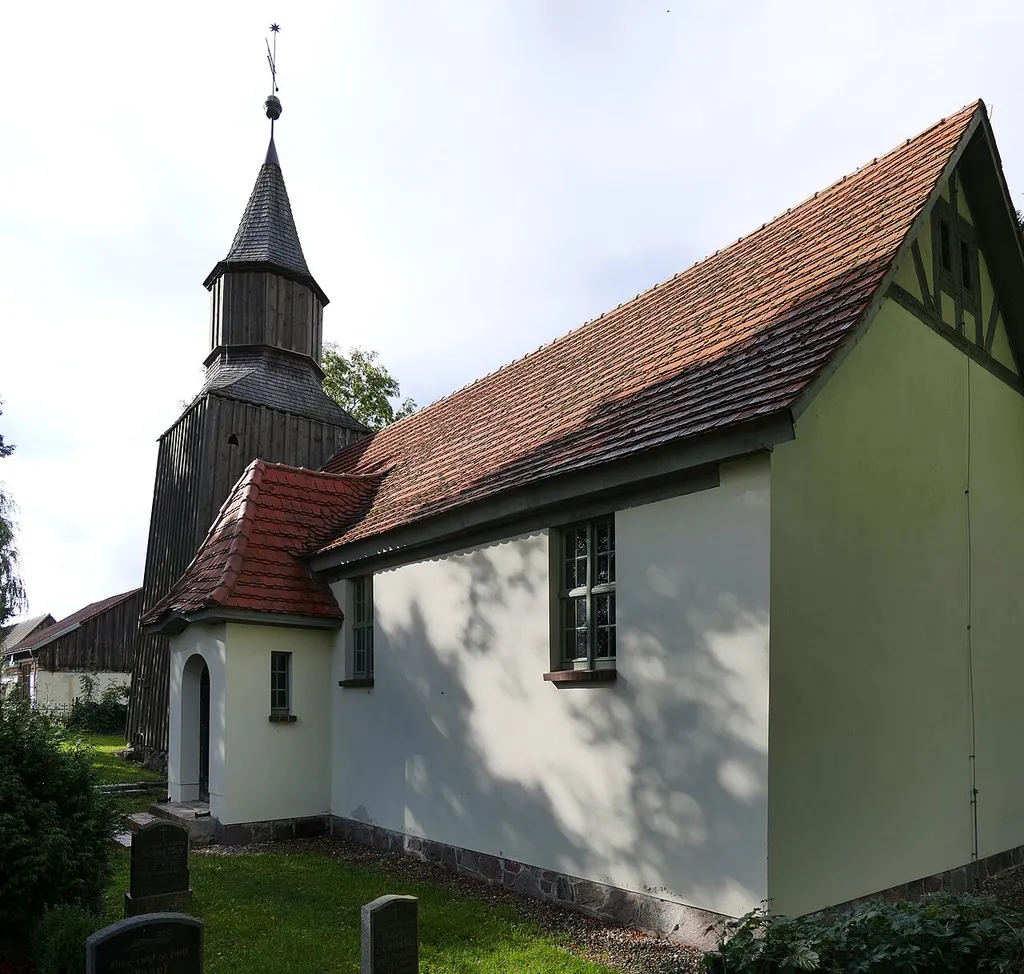 Kirche Lebbin, Groß Teetzleben, Ansicht von Südosten
