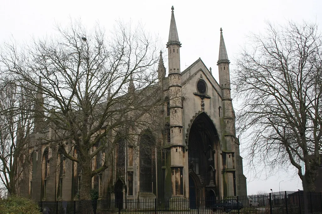 Holy Trinity Church, Bordesley, Birmingham, UK. 1820-1822. Architect Francis Goodwin.