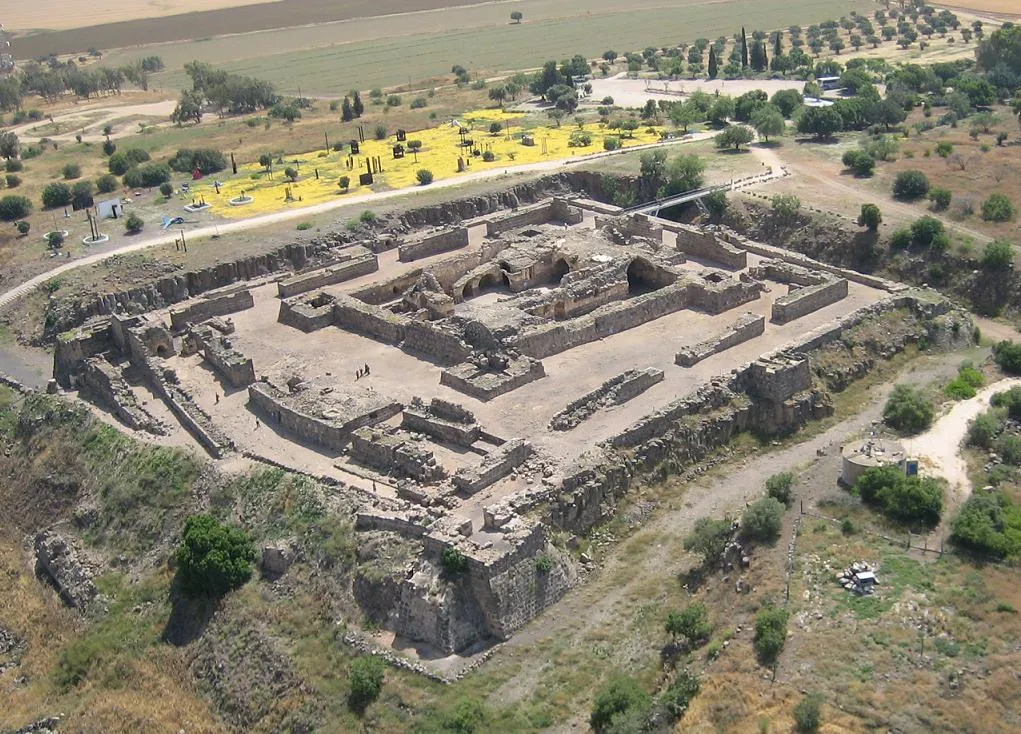 The crusader castle of Belvoir, Israel