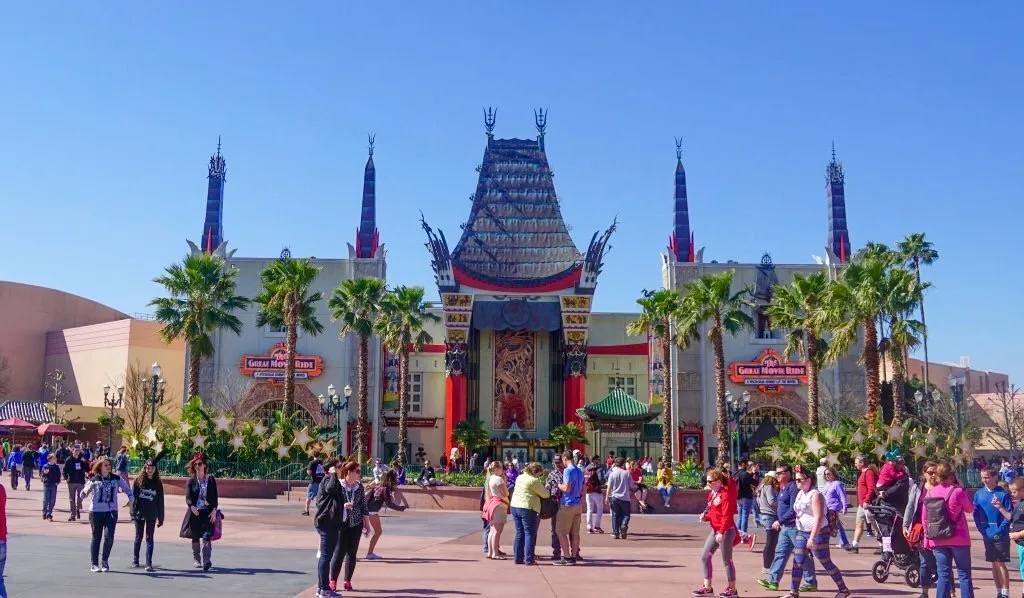 w:The Great Movie Ride and the w:TCL Chinese Theater recreation at w:Disney's Hollywood Studios in w:Walt Disney World.