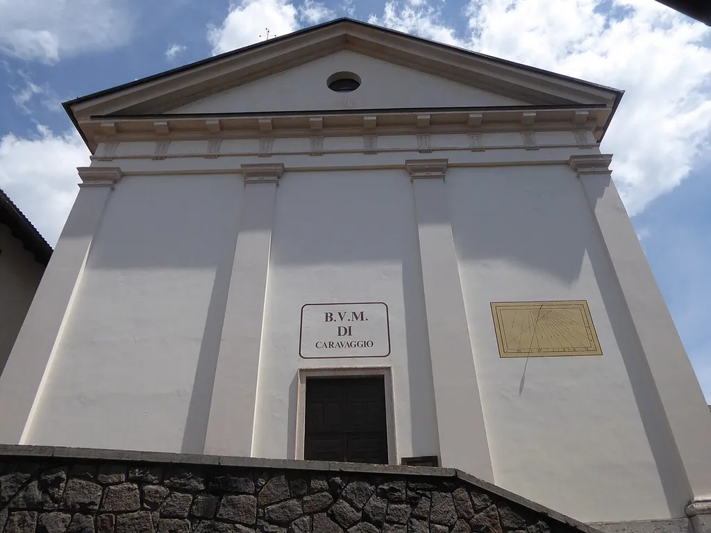 Prade (Canal San Bovo, Trentino, Italy), Our Lady of Caravaggio church