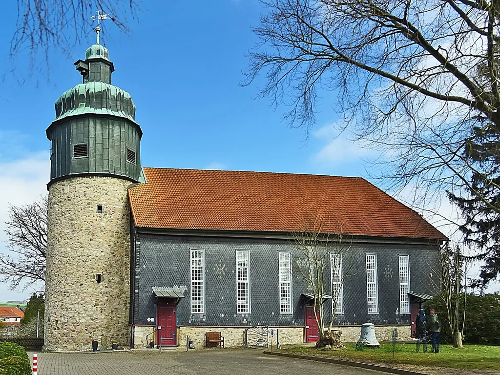 Kirche St. Pankratius (Hattorf am Harz) von Süden