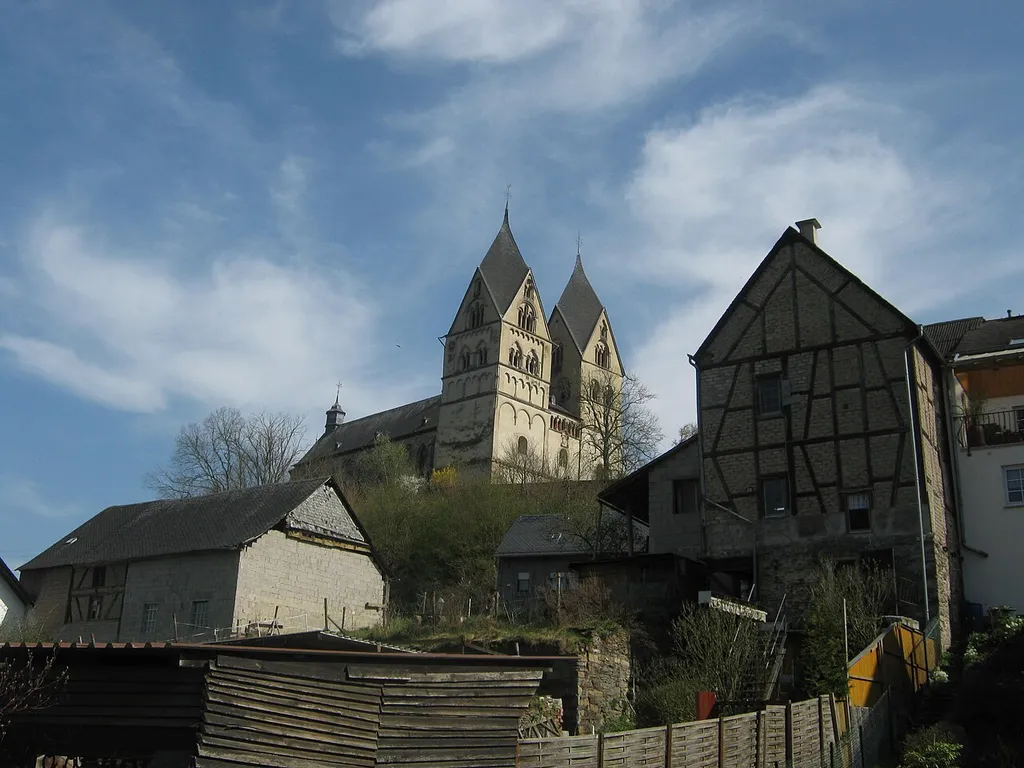 Kloster Ravengiersburg. Husnrück landscape, Germany
