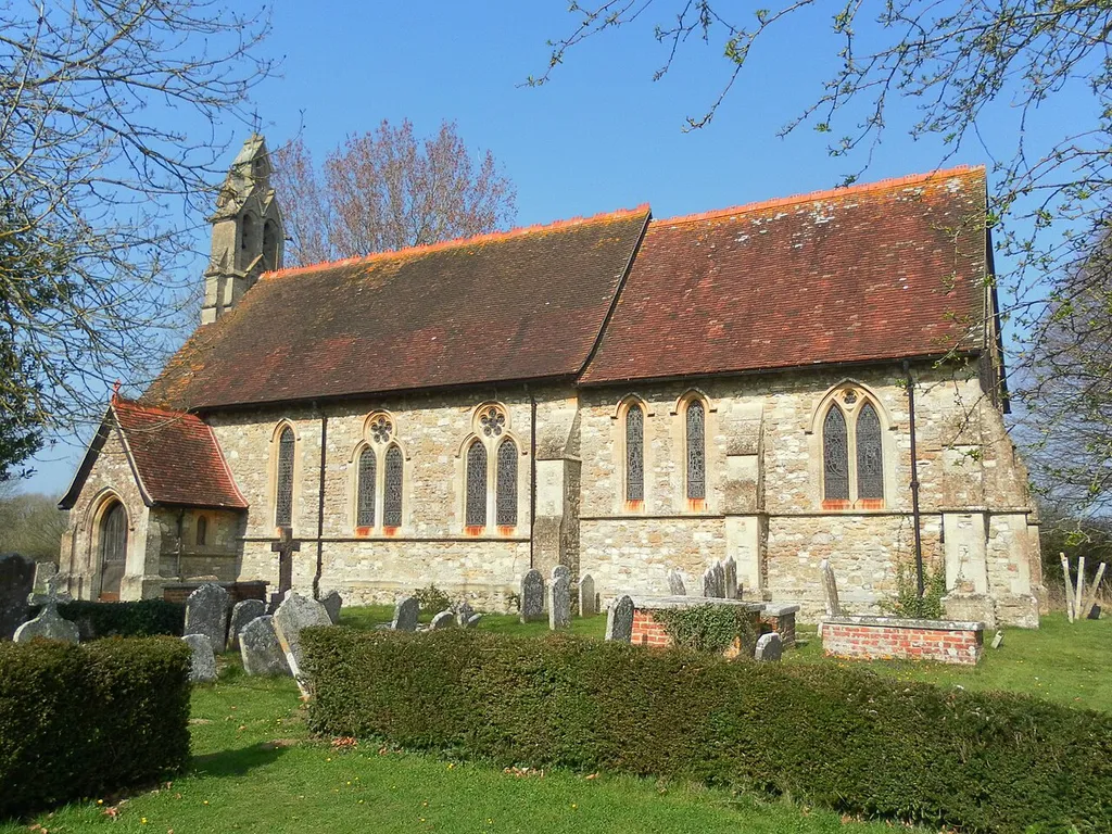 St Leodegar's Church, Hunston, District of Chichester, West Sussex, England. The Anglican parish church of the village of Hunston.