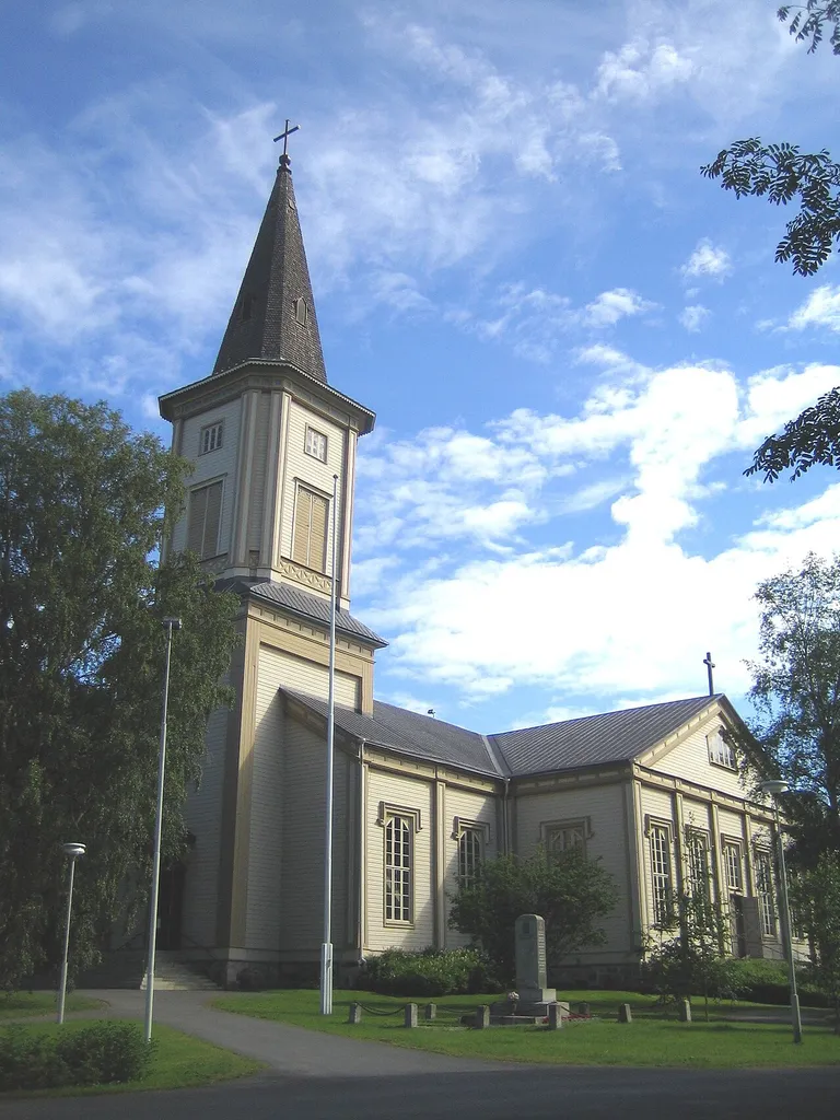 Sotkamo Church in Sotkamo, Finland, was designed by architect Johan Oldenburg in 1854 and built in 1860–1870.